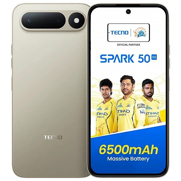Tecno Spark 50 Champagne Gold