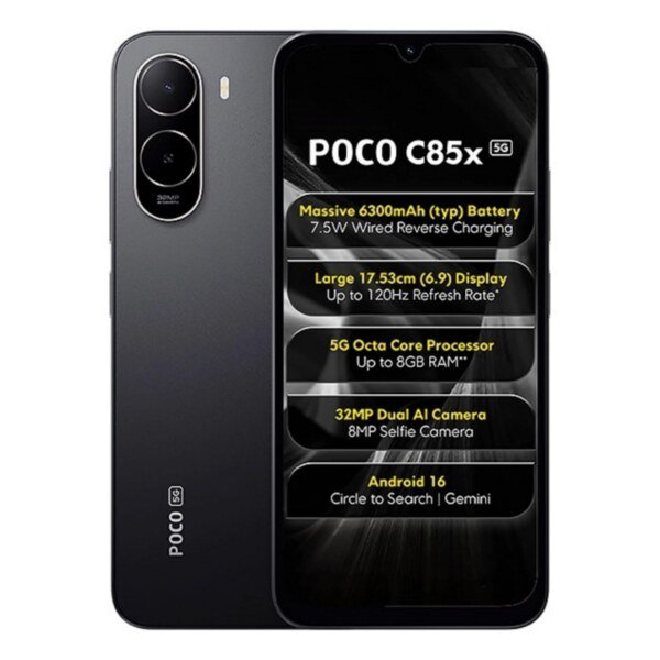 Xiaomi Poco C85x Black
