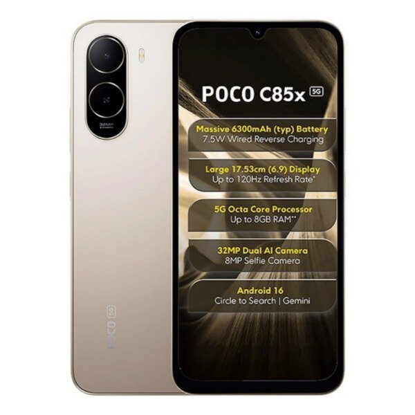 Xiaomi Poco C85x Gold